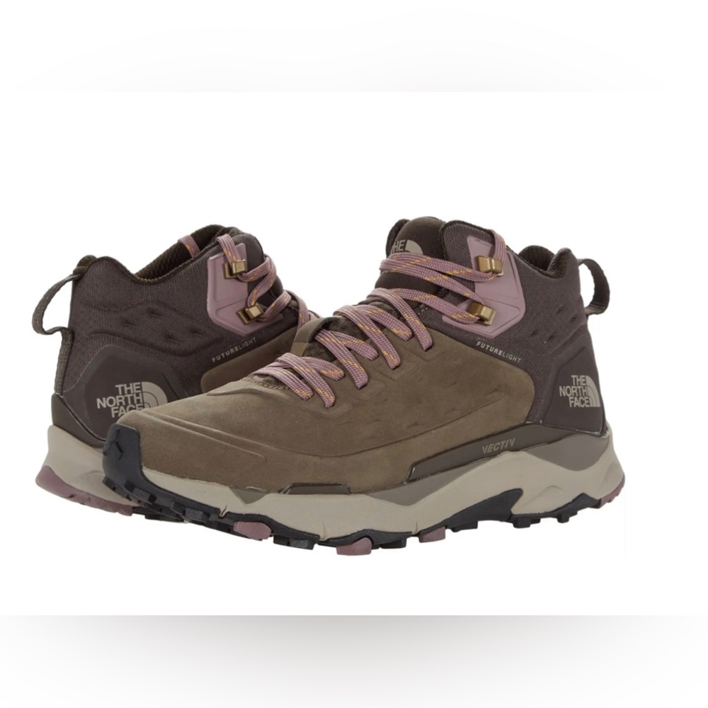 The North Face Vectiv Exploris Mid Futurelight Leather Size 8.5